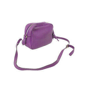 Gucci Leather Soho Pebbled Crossbody Tassel Bag GG Interlocking Disco